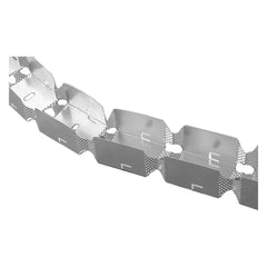 GUIDA PER PAVIMENTO FLESSIBILE mm 75 x 40 - mt.3-Profili ed accessori per cartongesso-Ecanshop