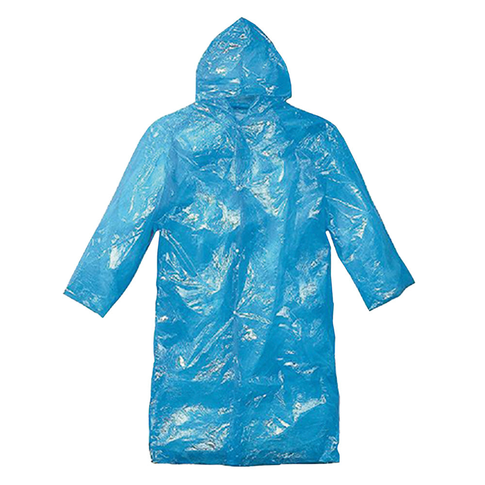 IMPERMEABILE TASCABILE MONOUSO 'BOXER' taglia uomo - col.azzurro-SEGNALETICA ED ANTINFORTUNISTICA-Ecanshop