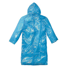 IMPERMEABILE TASCABILE MONOUSO 'BOXER' taglia uomo - col.azzurro-SEGNALETICA ED ANTINFORTUNISTICA-Ecanshop