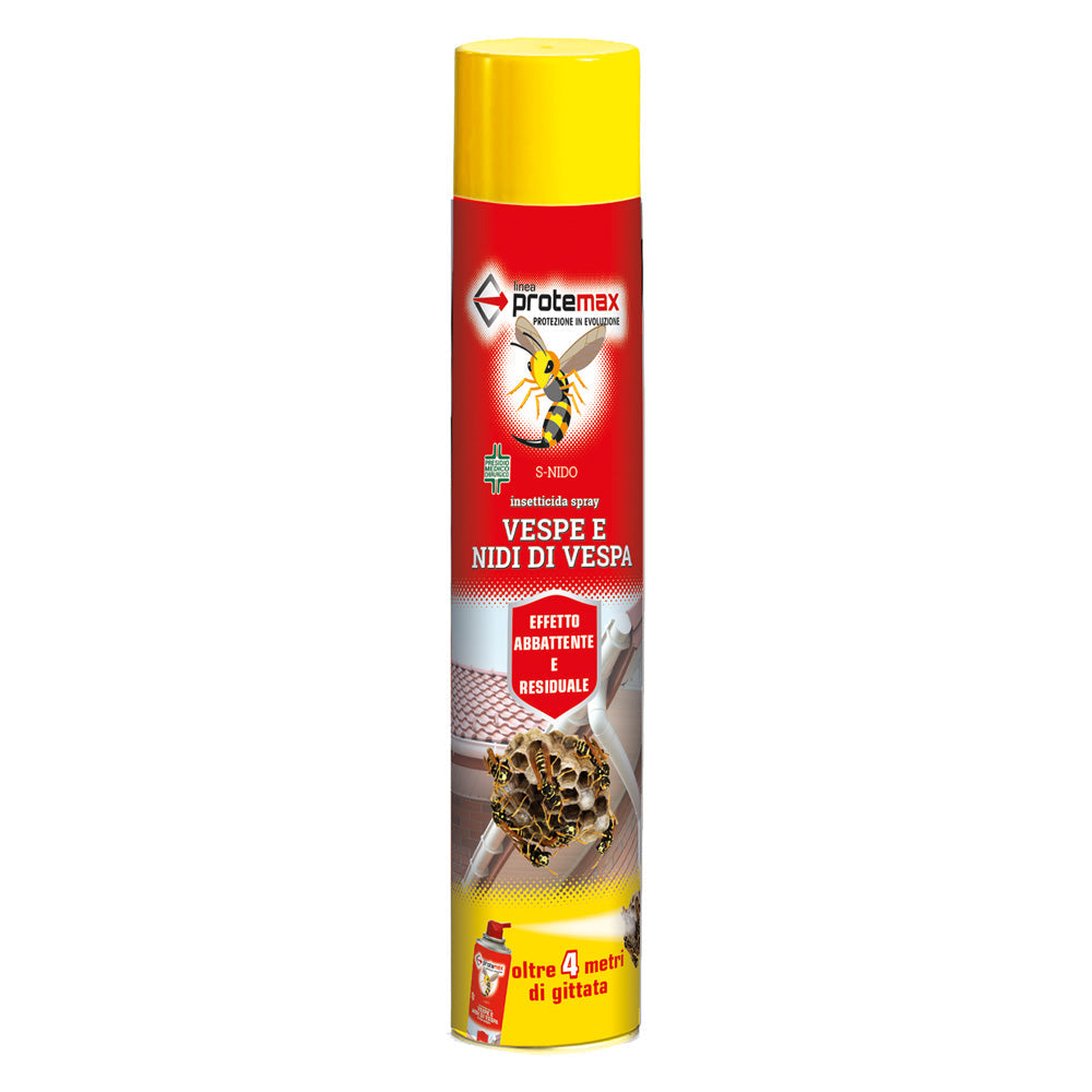 INSETTICIDA SPRAY 'VESPE E NIDI' ml 750-Prodotti repellenti per animali molesti-Ecanshop