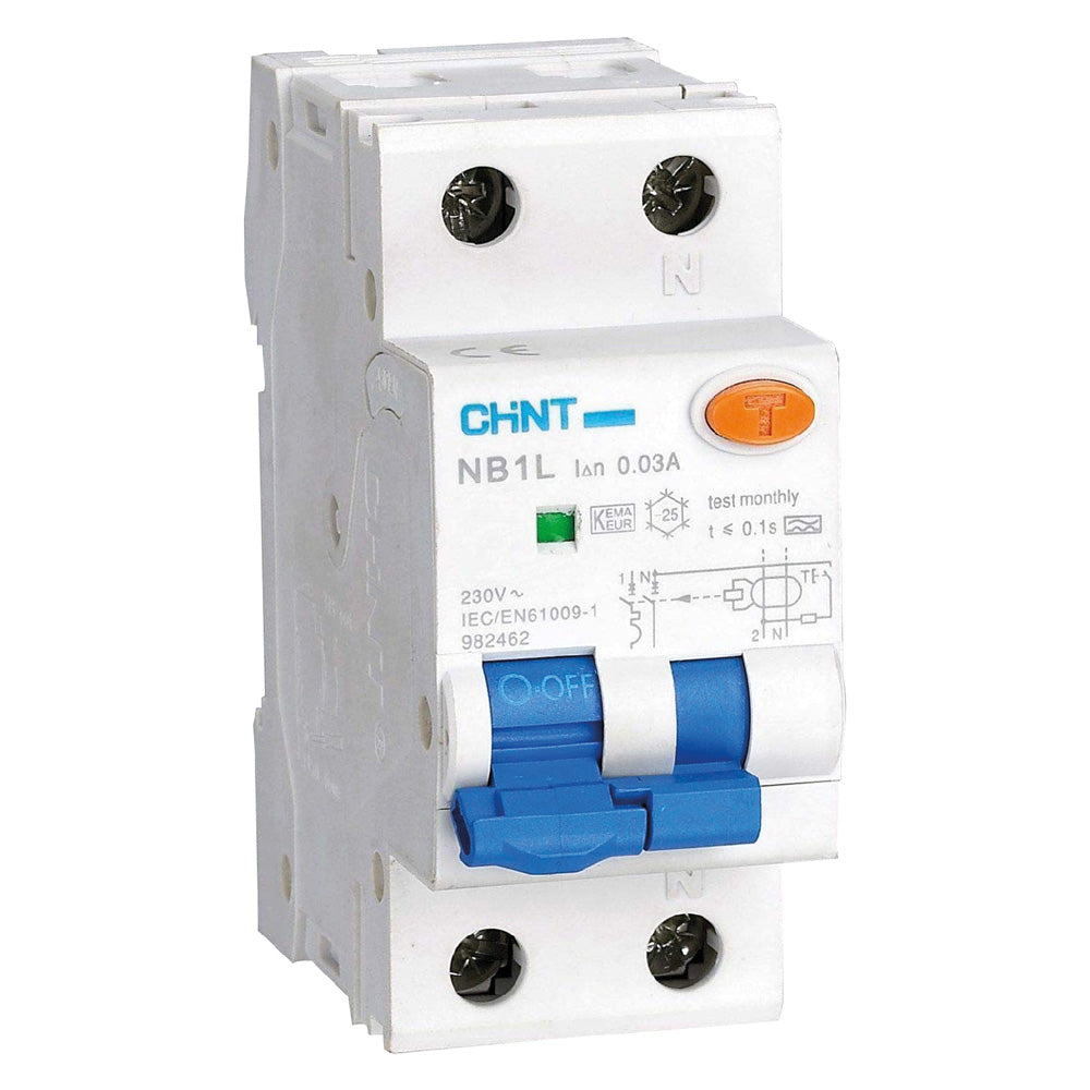 INTERRUTTORE MAGNETOTERMICO DIFFERENZIALE 1P+N - 10A-Impiantistica civile-Ecanshop