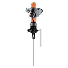 IRRIGATORE 'IMPACT SPIKE' DOPPIO PUNTALE Art.8707 - autoregolaz.fino 4 bar-Raccorderia da giardino-Ecanshop