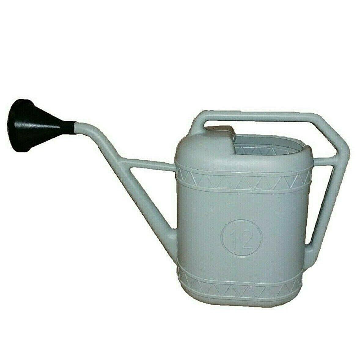 Innaffiatoio in plastica annaffiatoio 12lt con manico e doccetta per da giardino-Giardinaggio-Ecanshop