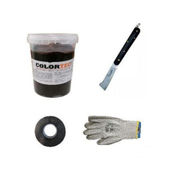 Kit innesto con Mastice da 1kg, coltello per innesti, nastro e guanti-Giardinaggio-Ecanshop