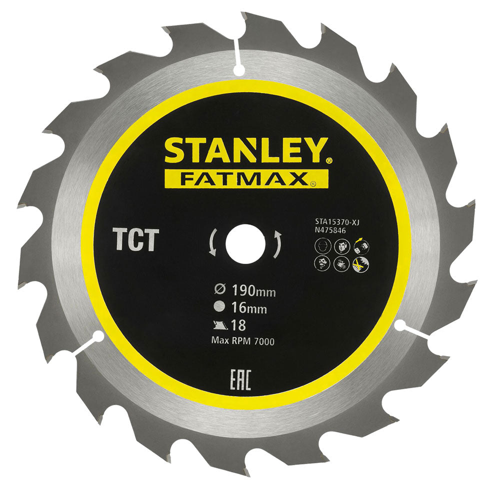 LAMA PER SEGA CIRCOLARE 'DENTI RIAFFILABILI' ø 190 mm - foro 16 mm-Dischi circolari da taglio e smeriglio-Ecanshop