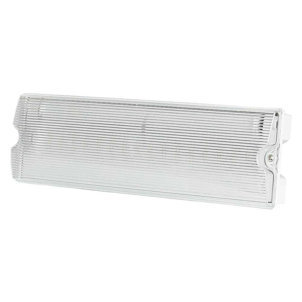 LAMPADA EMERGENZA DA PARETE 3W / 16 led - cm.34,6 x 10,7 x 6-Pile e torce-Ecanshop