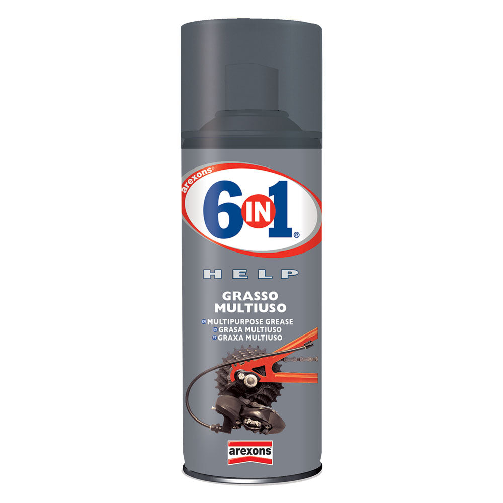 LUBRIFICANTE SPRAY 'HELP GRASSO MULTIUSO' ml. 400-Lubrificanti per motori-Ecanshop