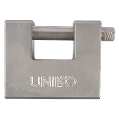 LUCCHETTO MONOBLOCCO CEMENTATO 'UNIKO' mm 84-FERRAMENTA-Ecanshop
