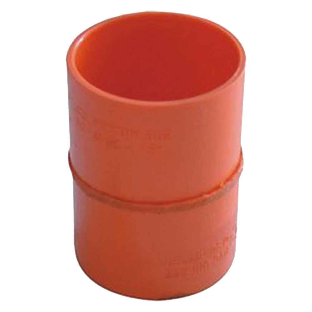 MANICOTTO CON BATTENTE IN PVC ø 100-Raccorderia,tubazioni ed accessori PVC-Ecanshop