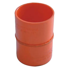 MANICOTTO CON BATTENTE IN PVC ø 100-Raccorderia,tubazioni ed accessori PVC-Ecanshop