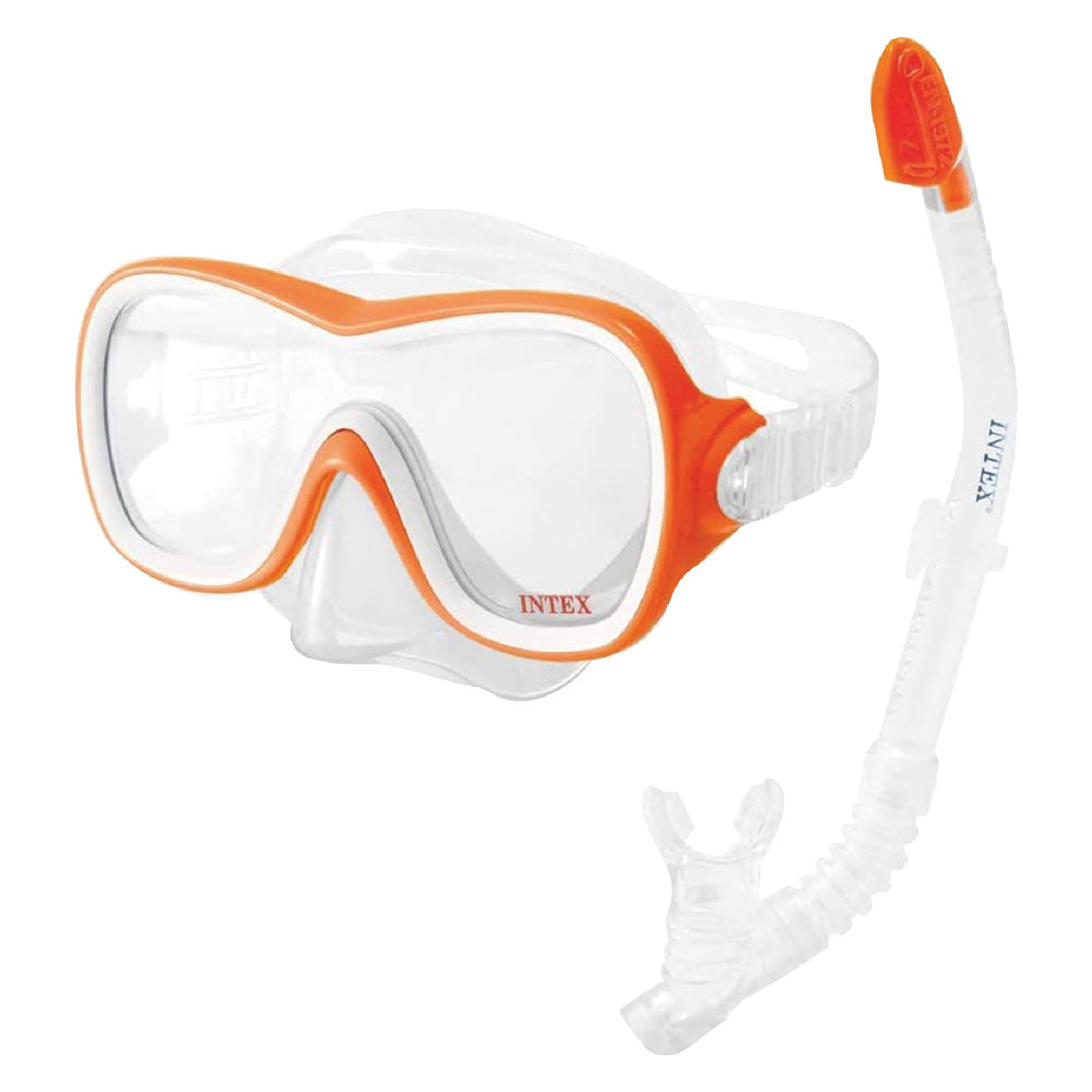 MASCHERA 'WAVE RIDER SWIM SET' 55647-Piscine, gonfiabili ed accessori-Ecanshop