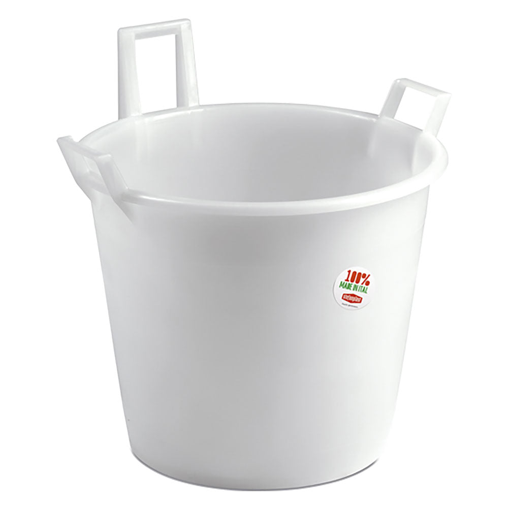 MASTELLO CASALINGO 3 MANICI Ø 50 cm - 45 lt neutro-Contenitori per uso domestico-Ecanshop