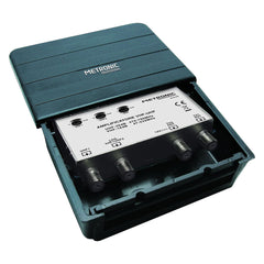 AMPLIFICATORE ESTERNO - DIGITALE TERRESTRE 2 IN/2 OUT  2 ingres. UHF/VHF/UHF - 2 uscite TV