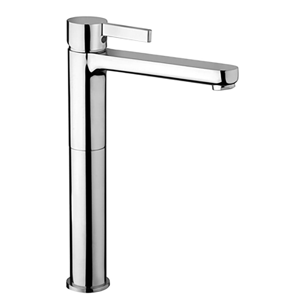MONOCOMANDO LAVABO ALTO 'ABBRACCI' cromato-Monocomandi e altra rubinetteria-Ecanshop