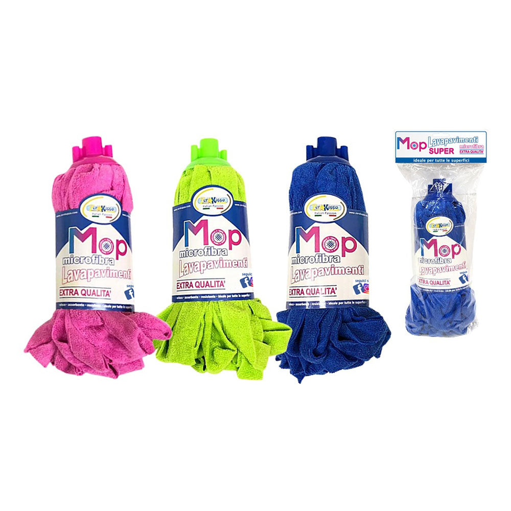 MOP LAVAPAVIMENTI 'SUPER' gr. 160-Pulizie domestiche e racc.differenziata-Ecanshop