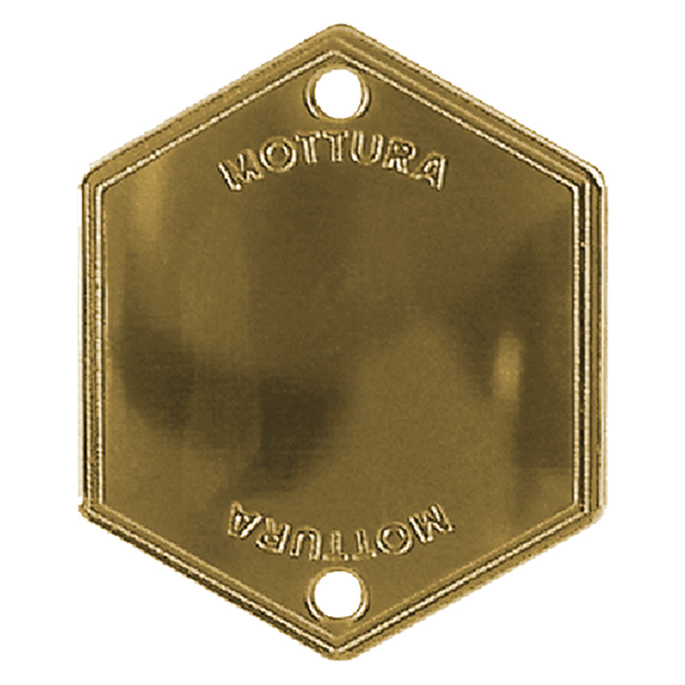 MOSTRINA COPRIFORO ART.95146 finitura ottonata-Serrature di sicurezza e accessori-Ecanshop