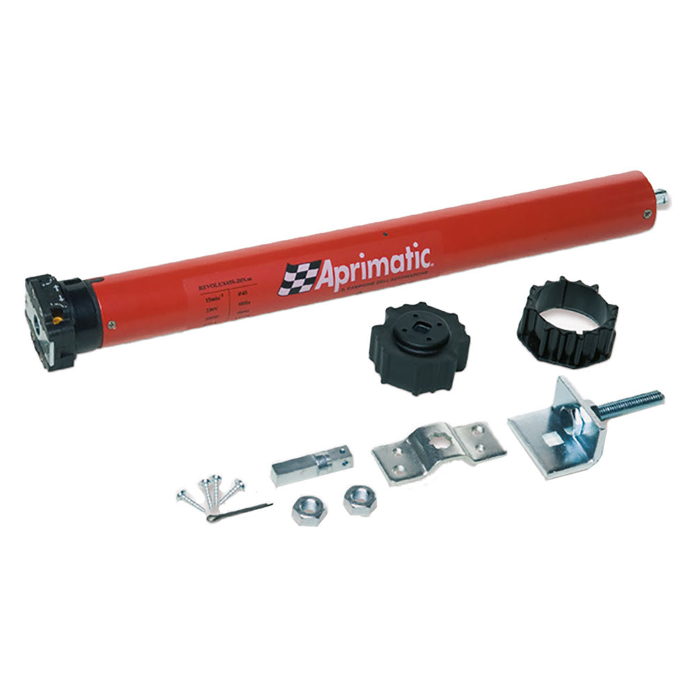 MOTORE TUBOLARE ELETTRICO PER TAPPARELLE 'REVOLUX 45S' IN KIT coppia 30 Nm - max.55 kg. - 165W-Tapparelle e accessori-Ecanshop
