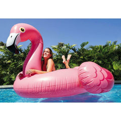 Materassino isola fenicottero rosa gonfiabile grande intex-Per mare o piscina-Ecanshop