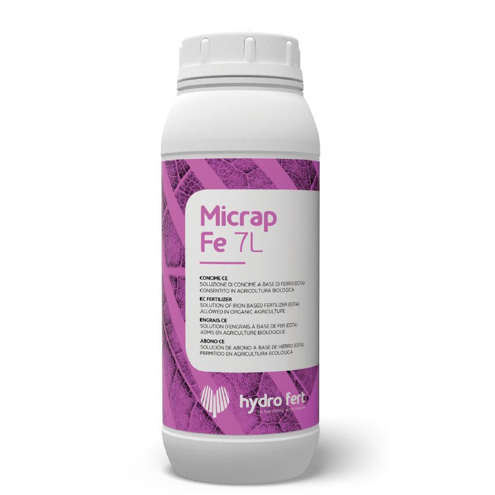Micrap Fe 7L 25 gr concime Ferro chelato liquido Bio rinverdente 25gr-CONCIME-Ecanshop