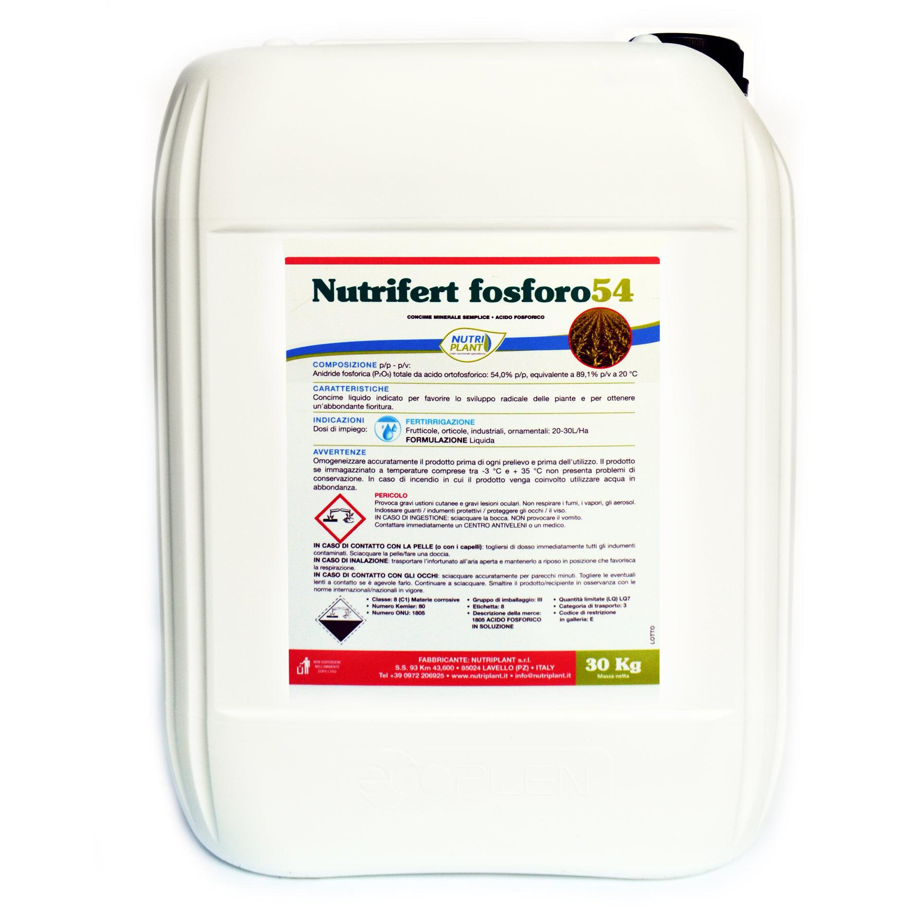 Nutrifert fosforo54 Concime acido fosforico 30kg-CONCIME-Ecanshop