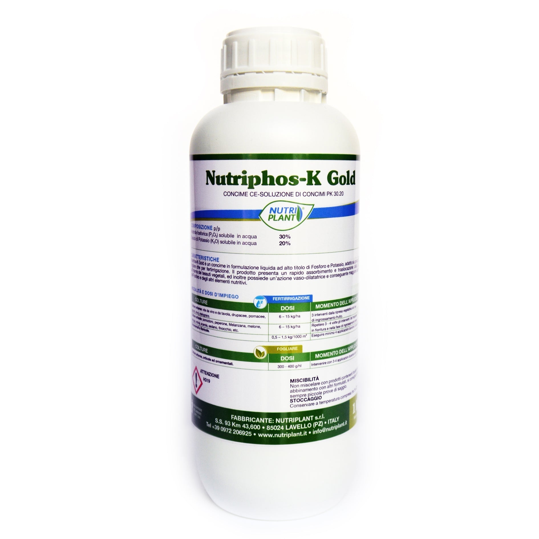 Nutriphos-K Gold concime PK 30-20-CONCIME-Ecanshop