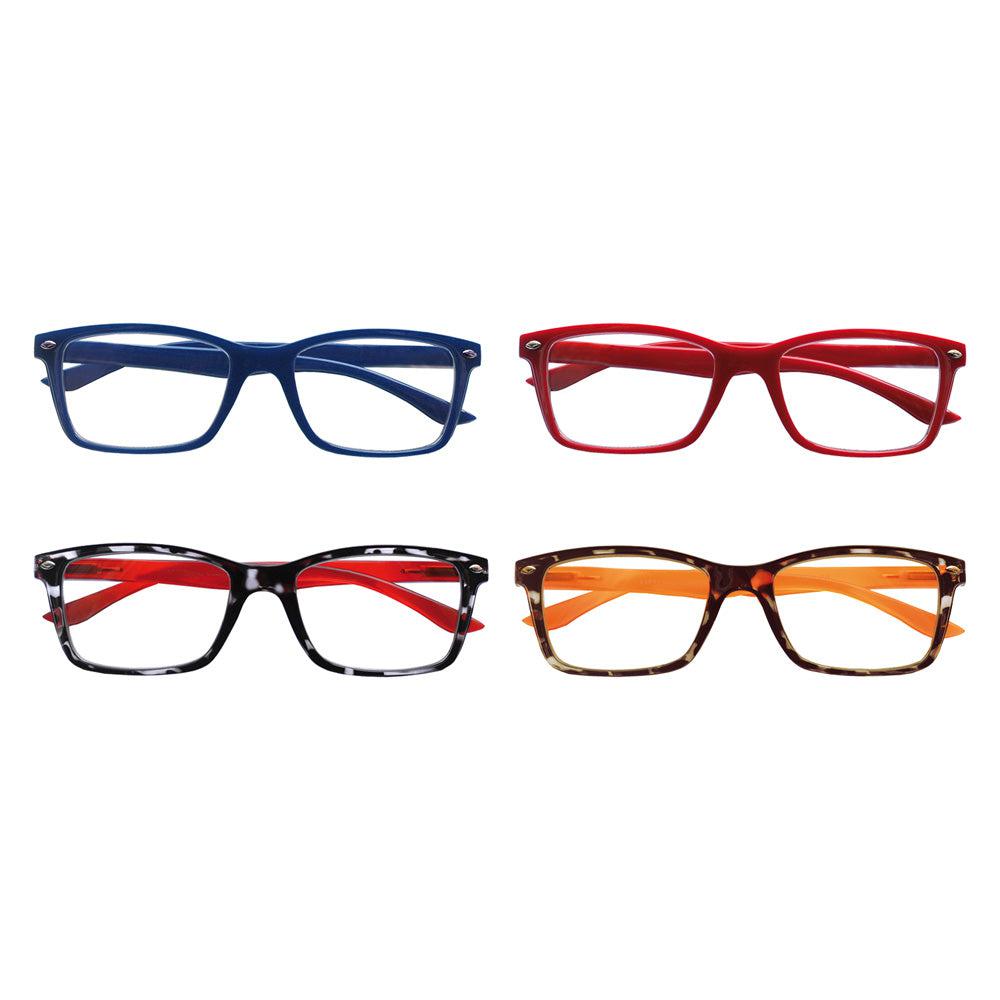 OCCHIALI PER LETTURA MODELLO 'FASHION' + 1,0 blu/blu-TEMPO LIBERO OUTDOOR-Ecanshop
