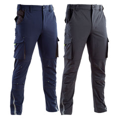 PANTALONE DA LAVORO 'RIDER' Tg. M - colore blu-Indumenti da lavoro-Ecanshop