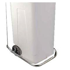 PEDALE CON ASTE in acciaio zincato-Pulizie domestiche e racc.differenziata-Ecanshop