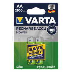 PILA STILO RICARICABILE ACCU POWER 'HR6' Pz 2 - 1,2 V - AA-Pile e torce-Ecanshop