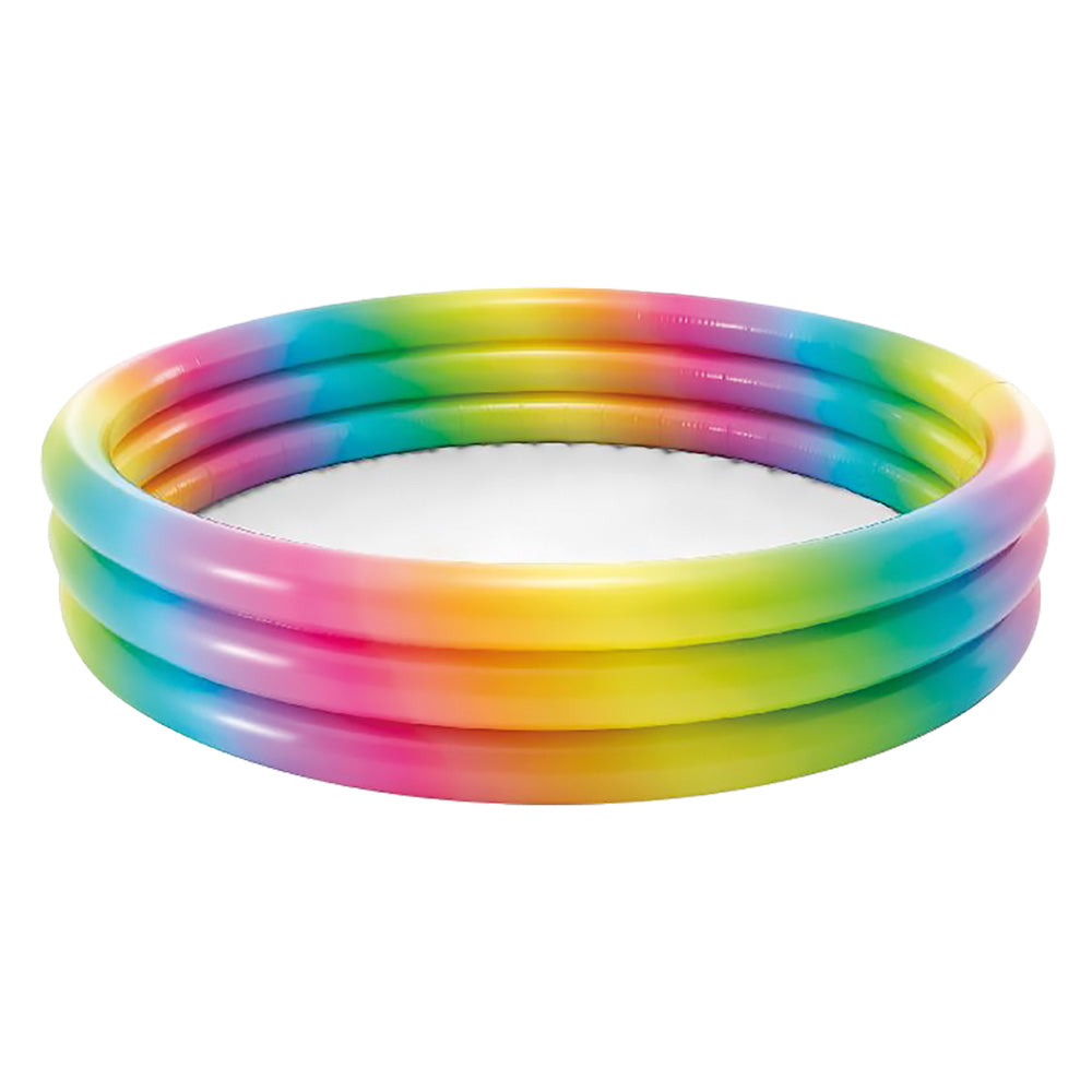 PISCINA GONFIABILE 'ARCOBALENO' ø cm 168 x h 40 - 581 litri-Piscine, gonfiabili ed accessori-Ecanshop