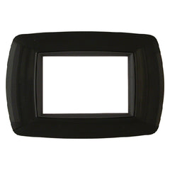 PLACCA COL. NERO 'LIFE' 7 posti -2987/N-Impiantistica civile-Ecanshop