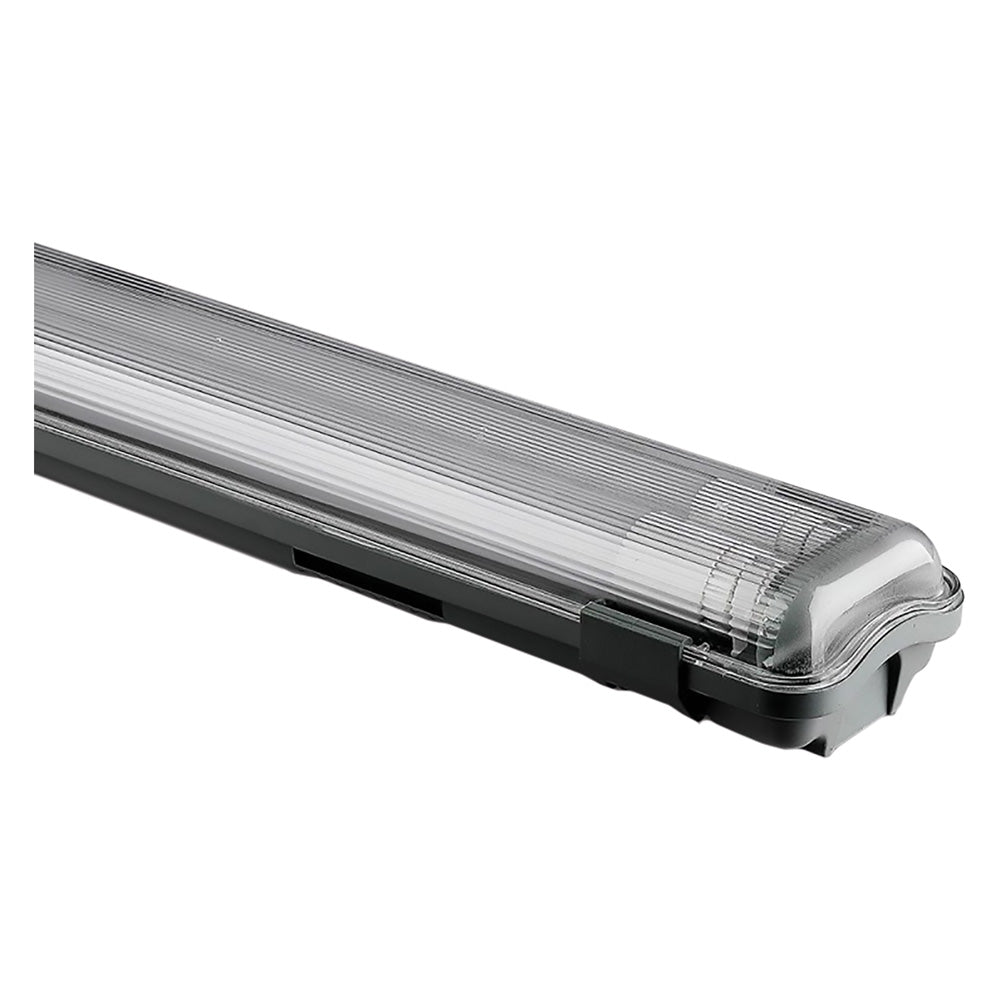 PLAFONIERA DOPPIO TUBO LED 2 x 22W-6400K mm.1560 x 112 x 63 mm-Proiettori,lampade e neon-Ecanshop