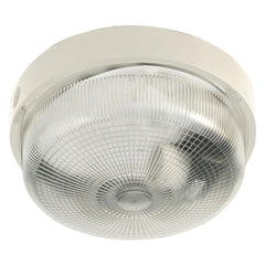 PLAFONIERA 'TONDA' E 27 - 60 W-MATERIALE ELETTRICO-Ecanshop