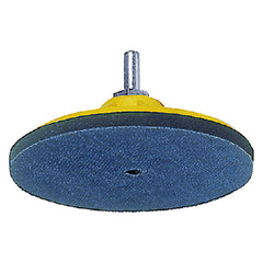 PLATORELLO CON VELCRO BIADESIVO ø mm 125 art. 338.82-Utensili per levigare,affilare,lucidare-Ecanshop