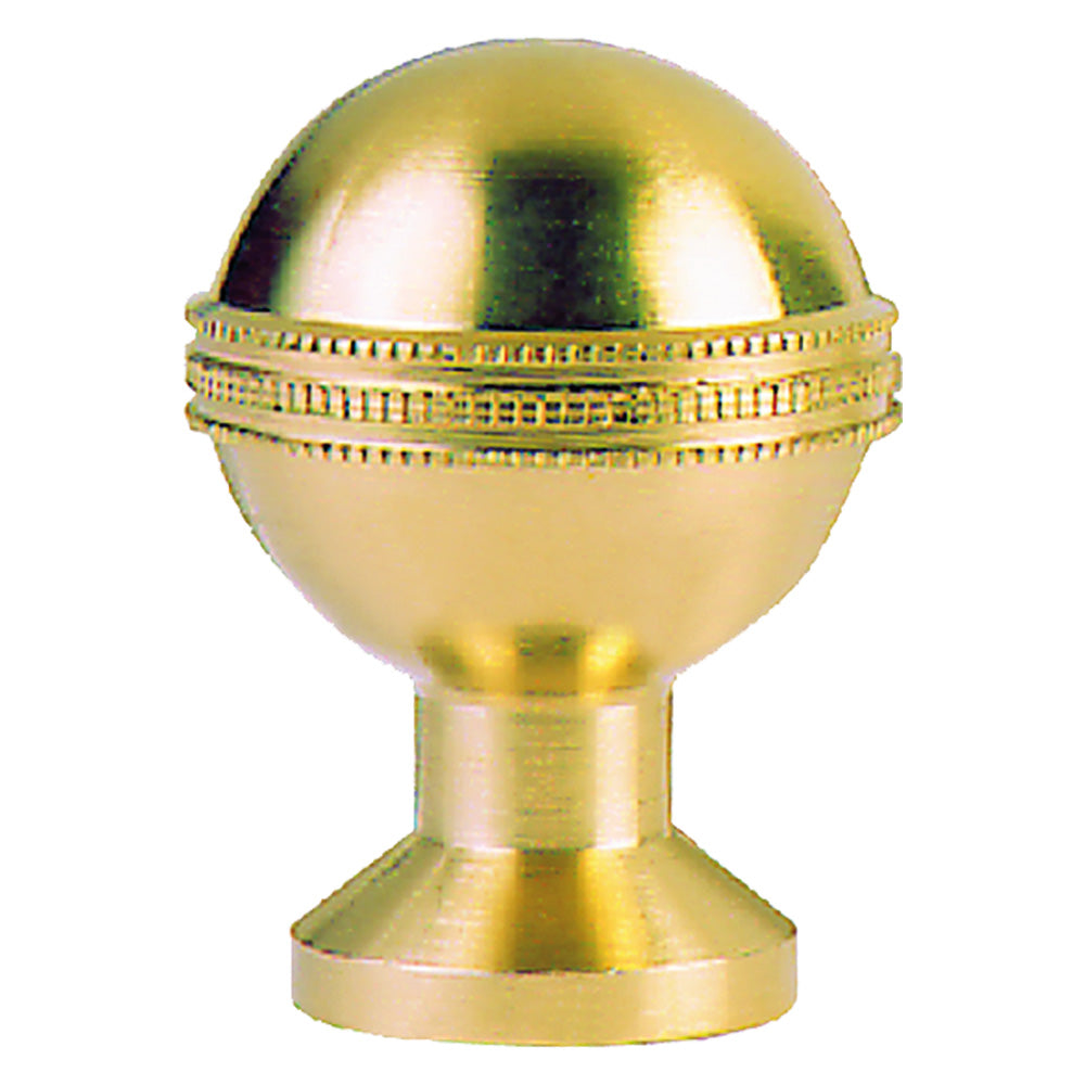 POMOLO IN OTTONE MA 10 mm 35-Maniglieria porte/finestre/mobili e acc.-Ecanshop