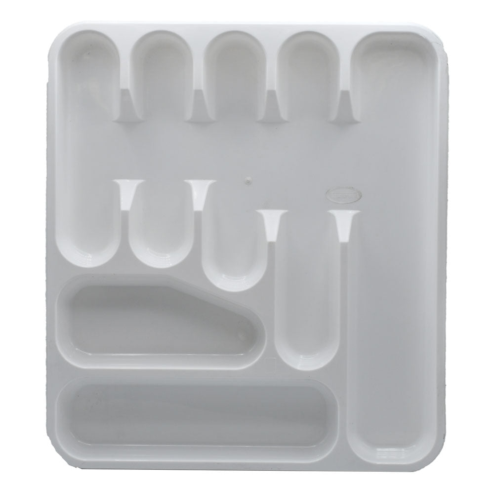 PORTA POSATE TIPO GRANDE colore bianco-Contenitori per uso domestico-Ecanshop