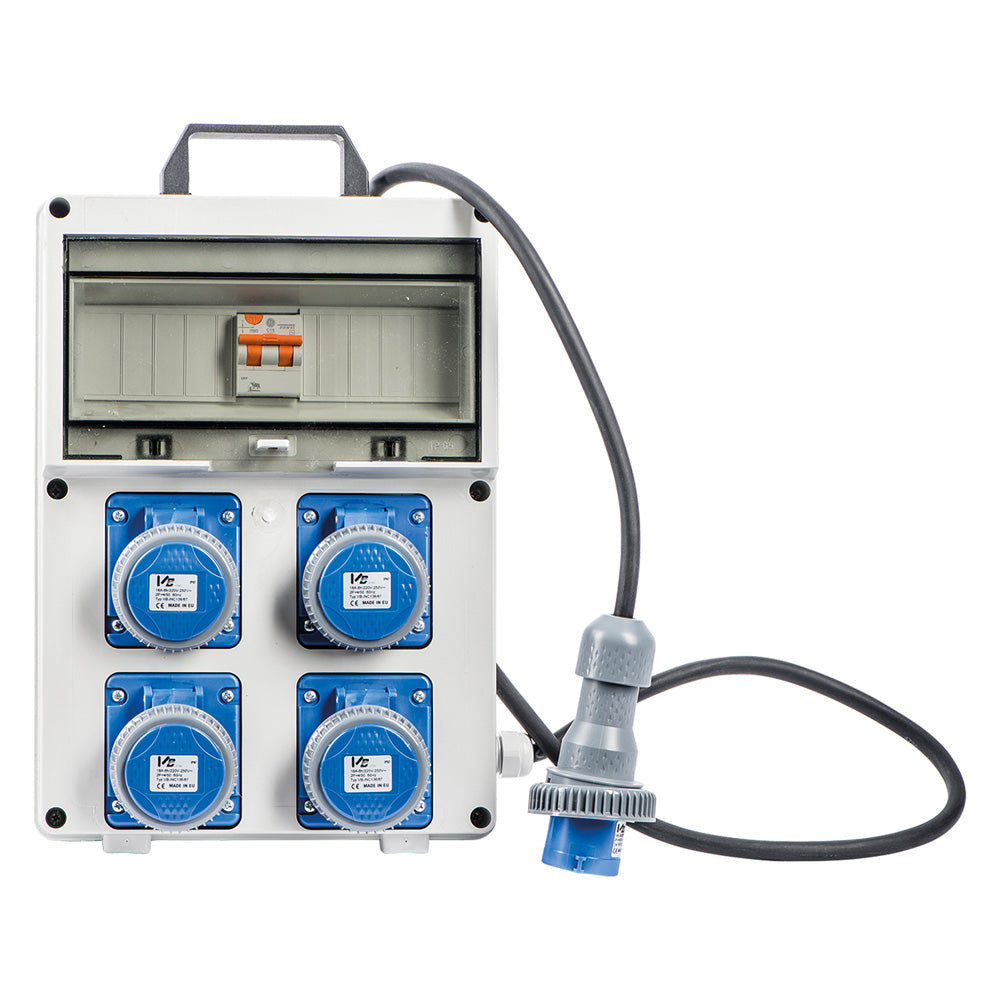QUADRO ELETTRICO 'PL 220/4' potenza max.3 kw-Spinotteria civile e industriale-Ecanshop