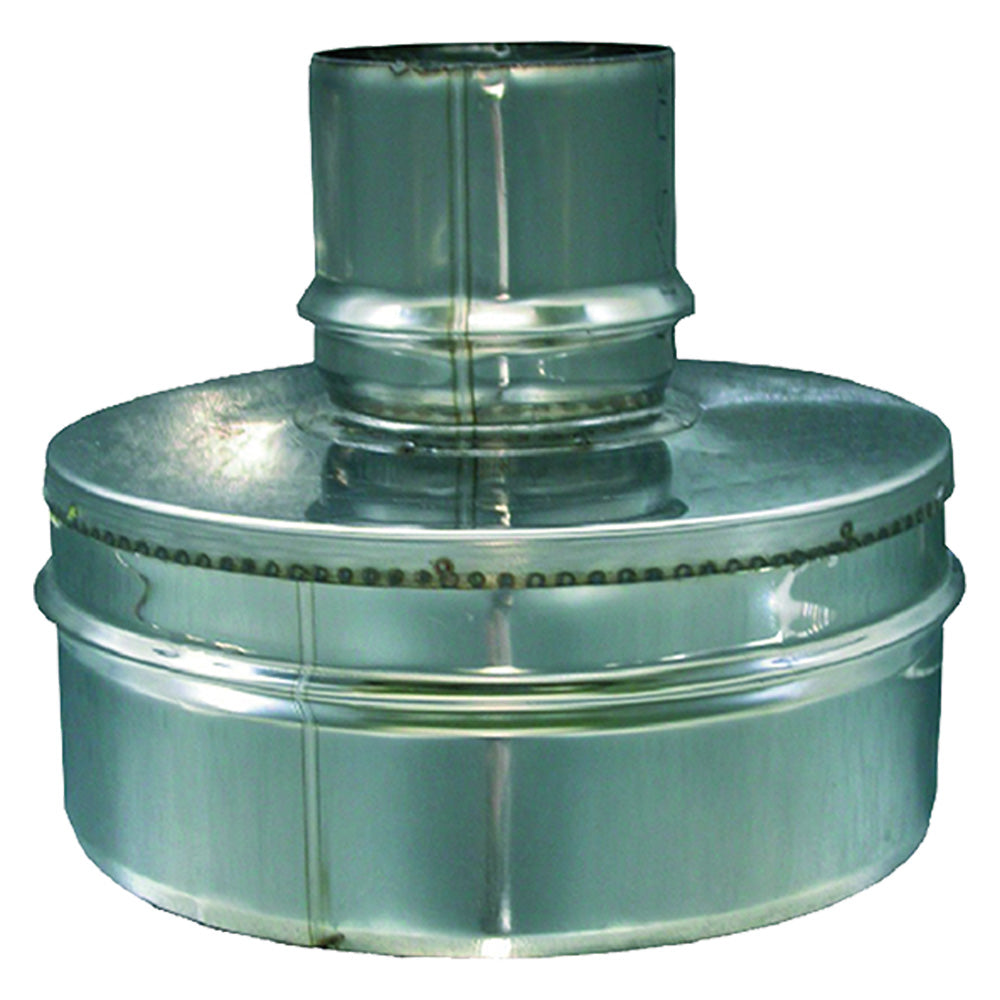 RACCORDO MONO/DOPPIA PARETE M.P. ø 10 M - D.P. ø 15 F-Fumisteria acciaio inox,zincata e acces.-Ecanshop