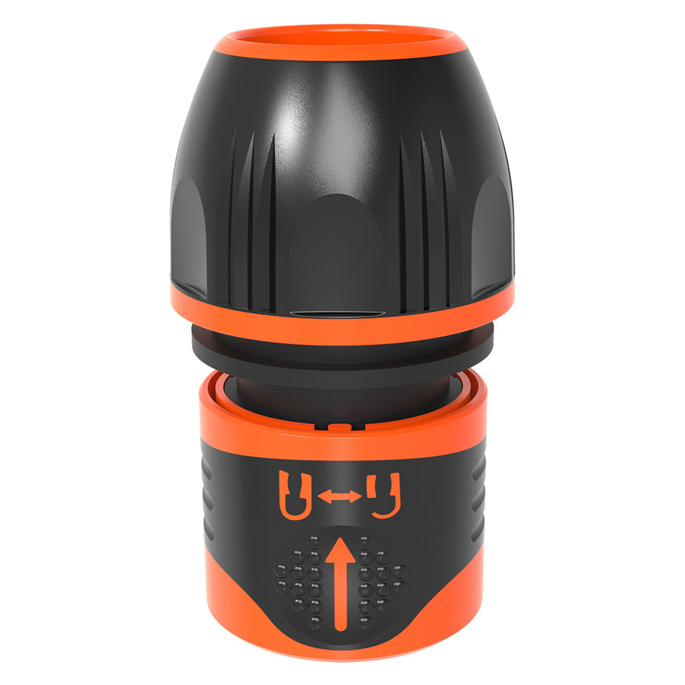 RACCORDO RAPIDO AQUASTOP UNIVERSALE 1/2 - 5/8 - 3/4 - blister-Raccorderia da giardino-Ecanshop