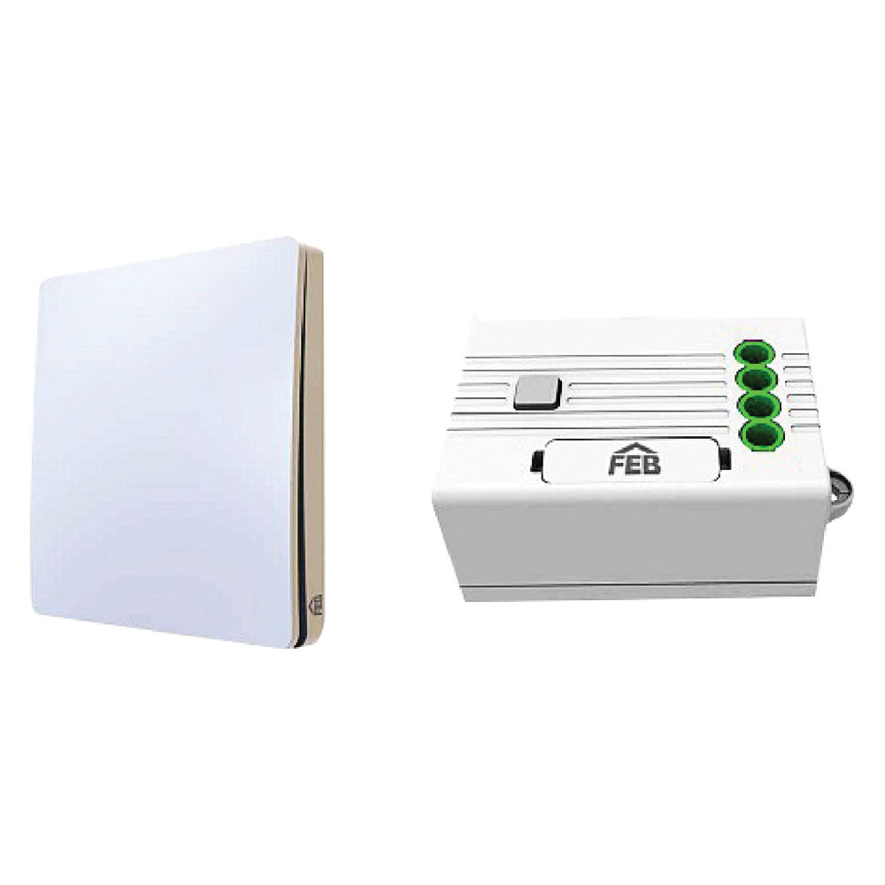 RELE' IMPULSIVO SINGOLO CON PULSANTE SINGOLO '9303' art. 9320 + 9324-Impiantistica civile-Ecanshop
