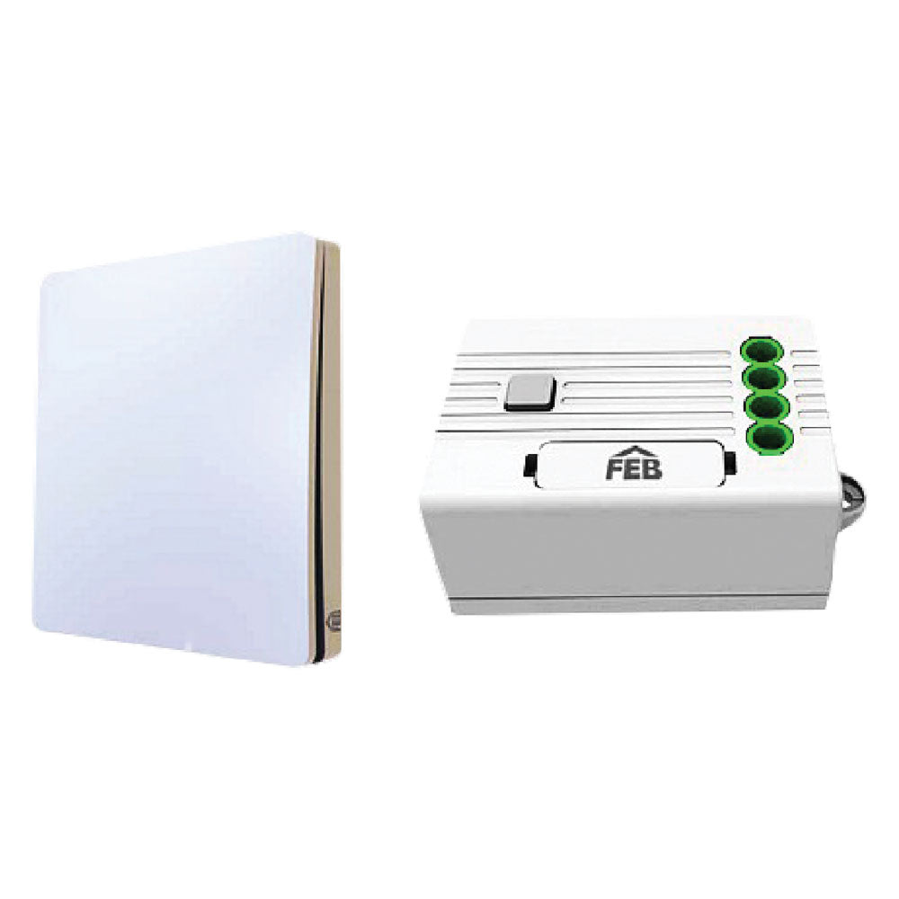RELE' SINGOLO CON PULSANTE SINGOLO '9301' art. 9320 + 9321-Impiantistica civile-Ecanshop