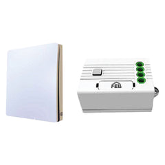 RELE' SINGOLO CON PULSANTE SINGOLO '9301' art. 9320 + 9321-Impiantistica civile-Ecanshop