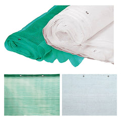 RETE DI PROTEZIONE PER PONTEGGI mt 1,8 x 25 - bianca - 60 gr./mq.-Reti cantiere e di protezione-Ecanshop