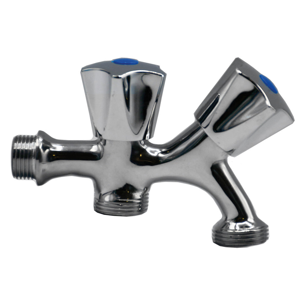 RUBINETTO ATTACCO LAVATRICE E LAVASTOVIGLIE manopole abs-Monocomandi e altra rubinetteria-Ecanshop