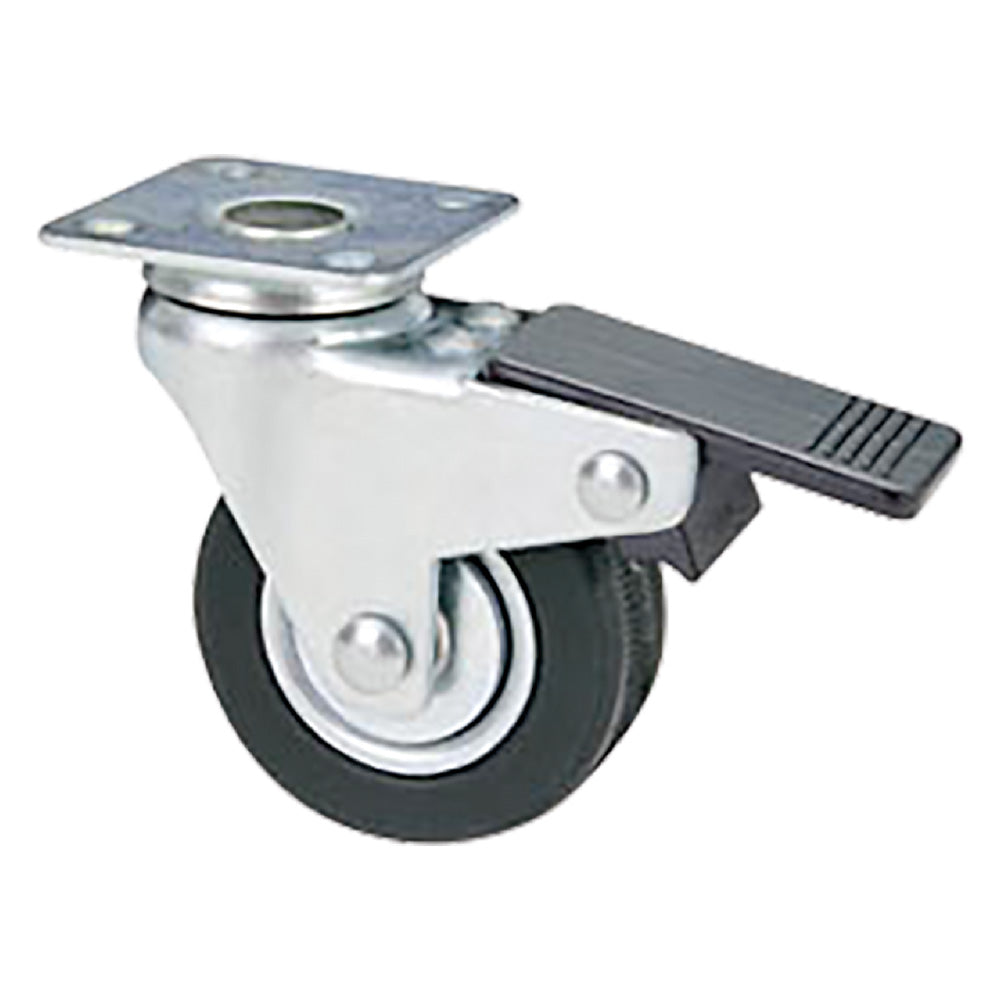 RUOTA PER MOBILI ART.160BIS ø 50 piastra mm 40 x 40-Ruote per carrelli/mobili e accessori-Ecanshop