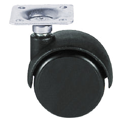 RUOTA PER MOBILI DOPPIA ø 30 pz 4 - piastra mm 28 x 28-Ruote per carrelli/mobili e accessori-Ecanshop