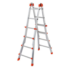 SCALA MULTIUSO 'PEPPINA' 4+4 Gradini - cm 377-CASALINGHI-Ecanshop
