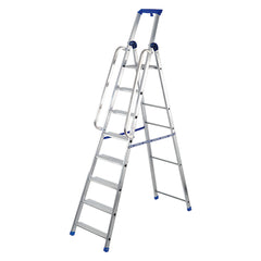 SCALA PROFESSIONALE DOPPIA CON MANIGLIONI 8 gr. - aperta cm 244/chiusa cm 265-Scale , trabatelli e rampe-Ecanshop