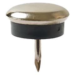 SCIVOLI PER MOBILI mm 25 - colore silver-Sottosedia,paracolpi e puntali-Ecanshop