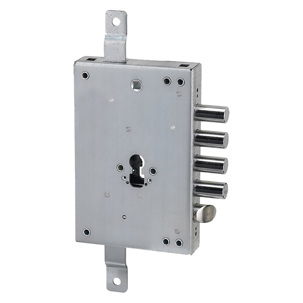 SERRATURA A LEVE PER PORTE BLINDATE ART. Y135M E 63 - 4 catenacci / interas.28 mm-Serrature di sicurezza e accessori-Ecanshop